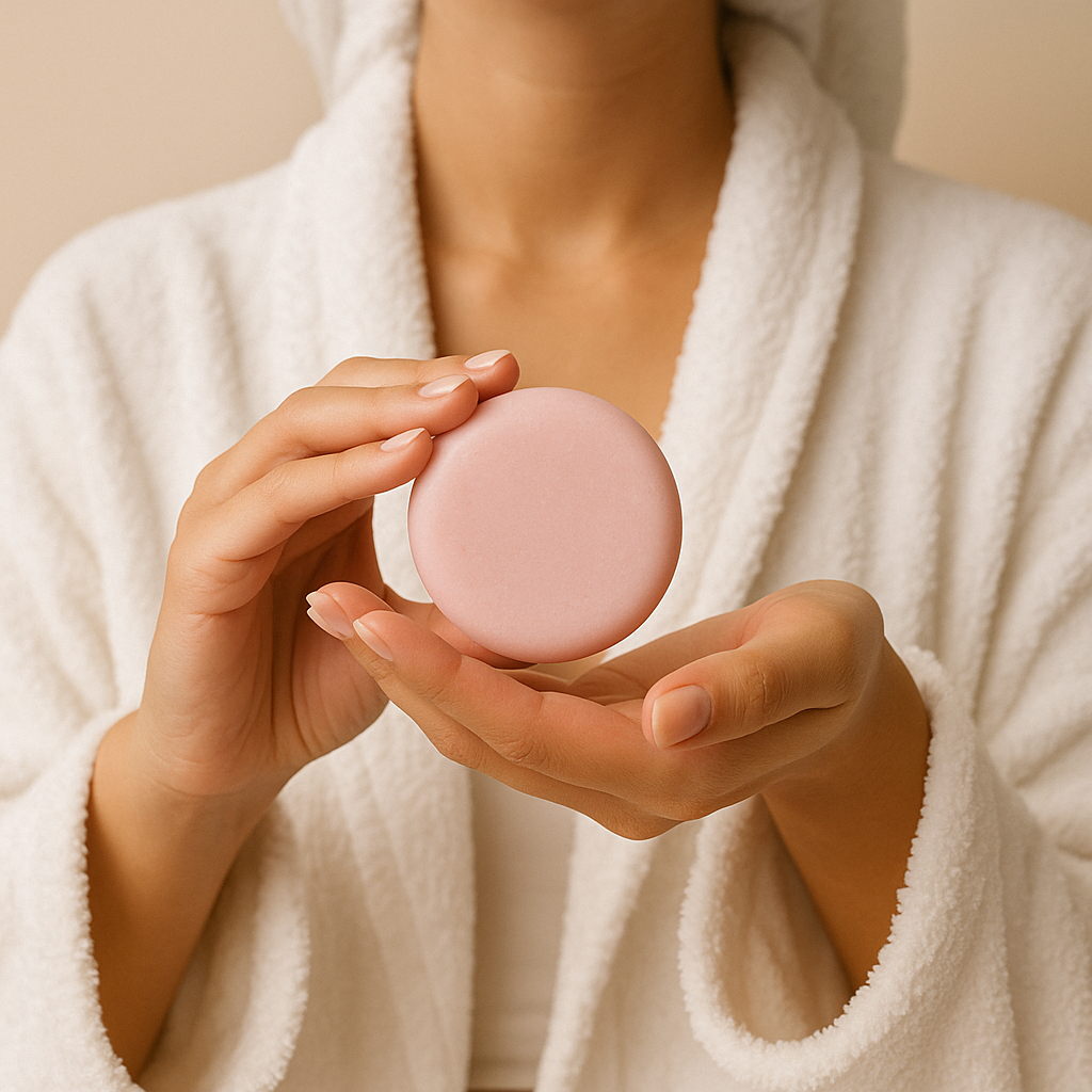 Pink soap