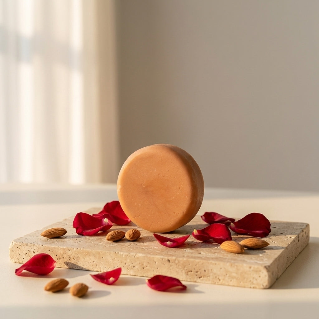Shampoo en barra de Rosas y Almendras — tu elección en la Rutina Completa Maro